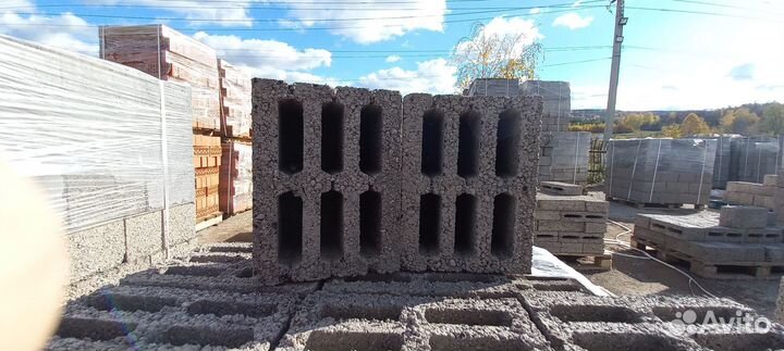 Керамзитбетонный, керамзитный, блок