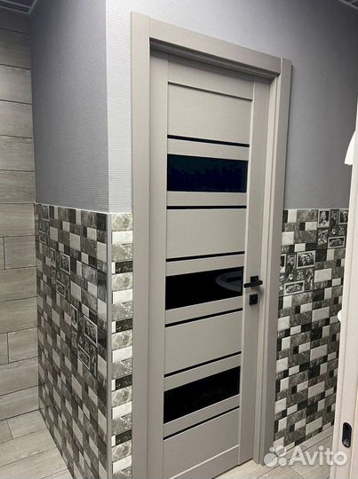 Скрытая дверь под отделку