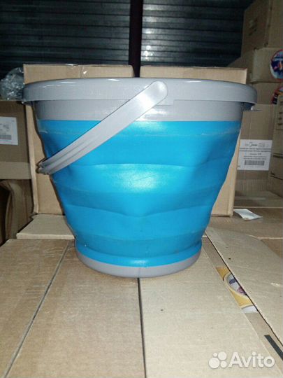 Ведро складное 10лит. 5лит