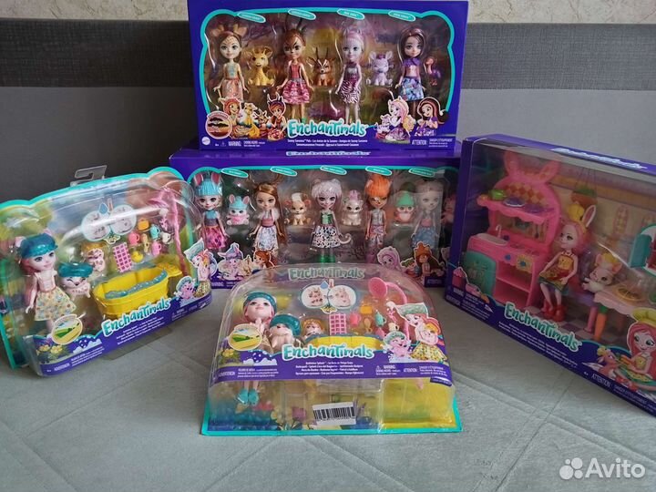 Enchantimals наборы в ассортименте,Энчантималс new