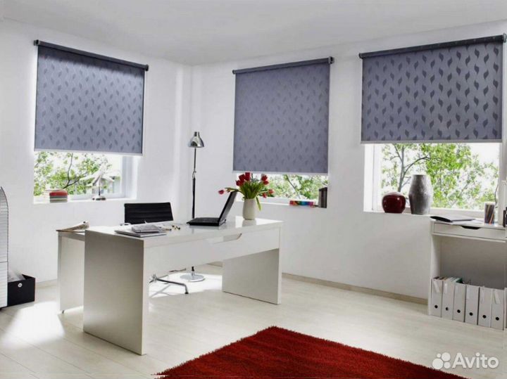 Умные рулонные шторы с Алисой