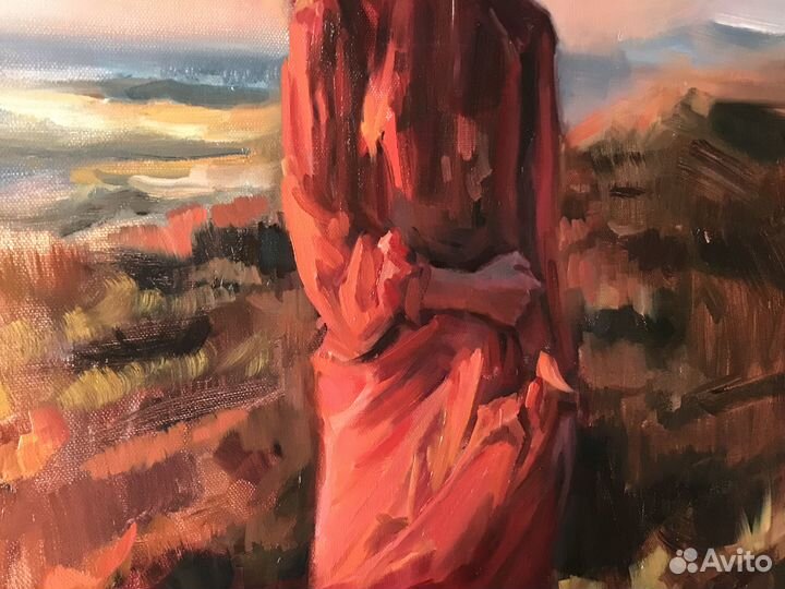 Картина маслом на холсте большая