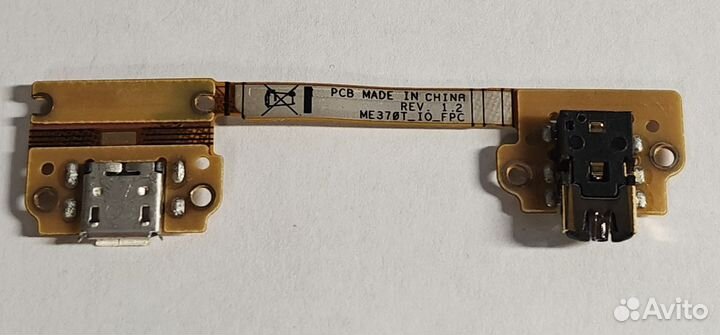 Шлейф с разъемами usb и аудио для Nexus 7