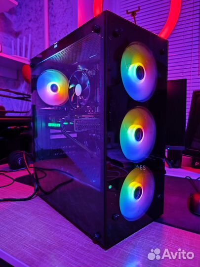 Игровой компьютер I3-10100F/RTX 3050/16 GB/512 SSD