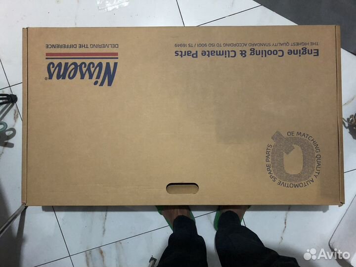 Радиатор охлаждения на volkswagen 2.5