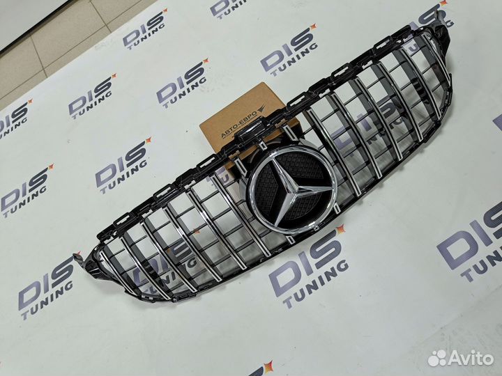 Решетка радиатора на Mercedes W205 GT