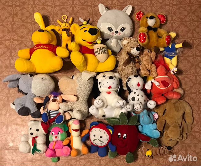 Мягкие игрушки пакетом