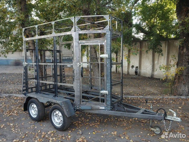 Легковой прицеп коневоз с документами от завода