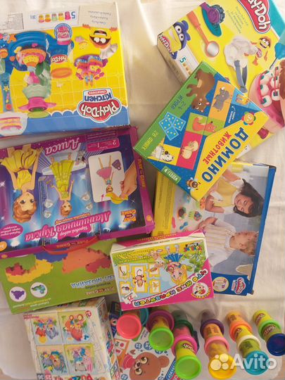 Детские игрушки развивающие 2-6лет