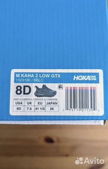 Кроссовки hoka one kaha 2 low gtx