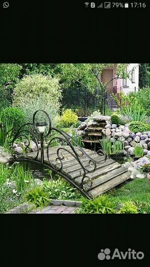 Мостик декоративный для сада