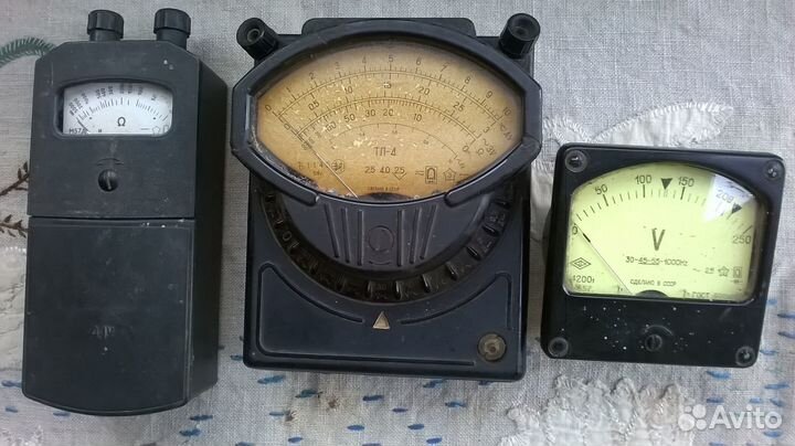Омметры мульти-метры СССР