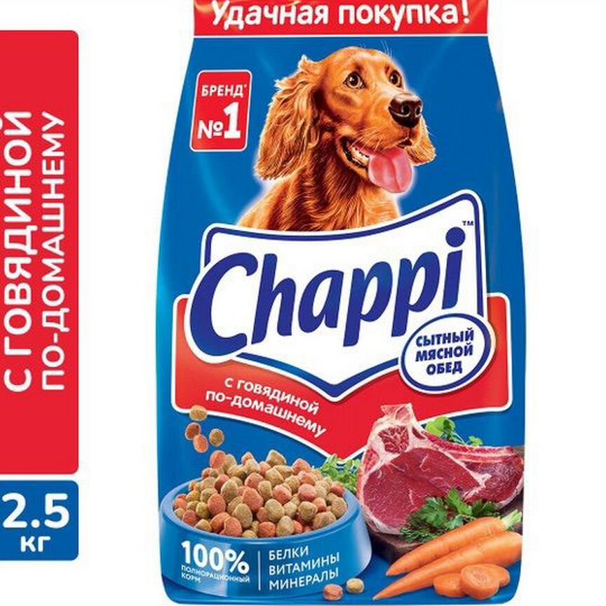 Корм для собак Chappi