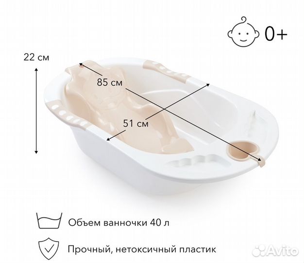 Детская ванночка