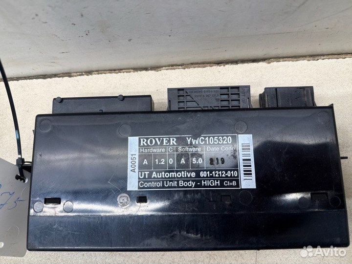 Блок комфорта Rover 75 седан 18K4F 1796CM 120лс