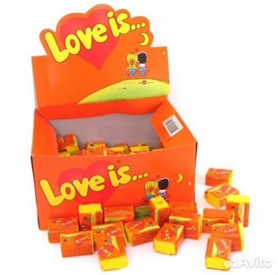 Жевательная резинка Лов Из Ананас - Апельсин