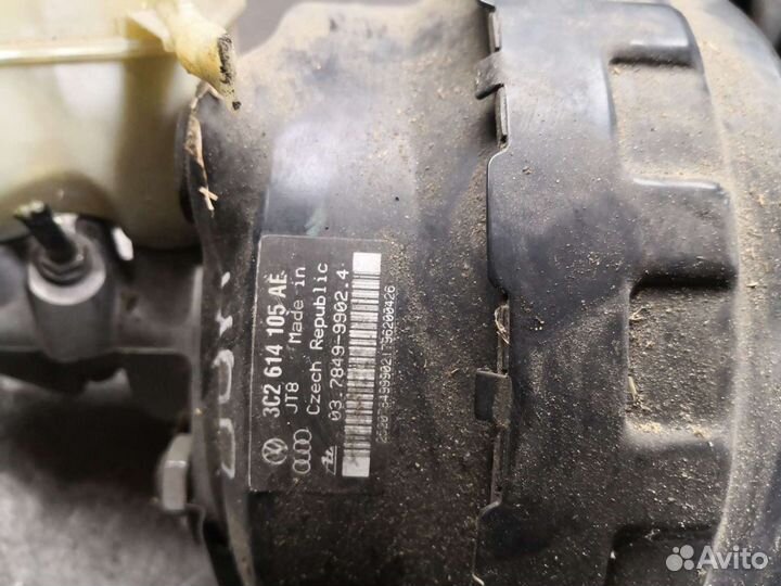 Вакуум тормозов цилиндр Passat B6 3c2614105ab