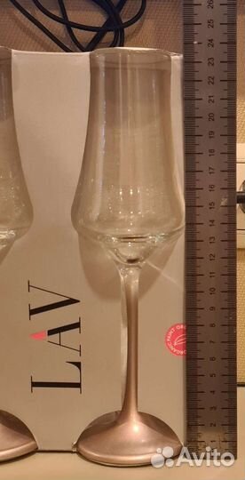 Фужеры бокалы (упаковка 3шт)