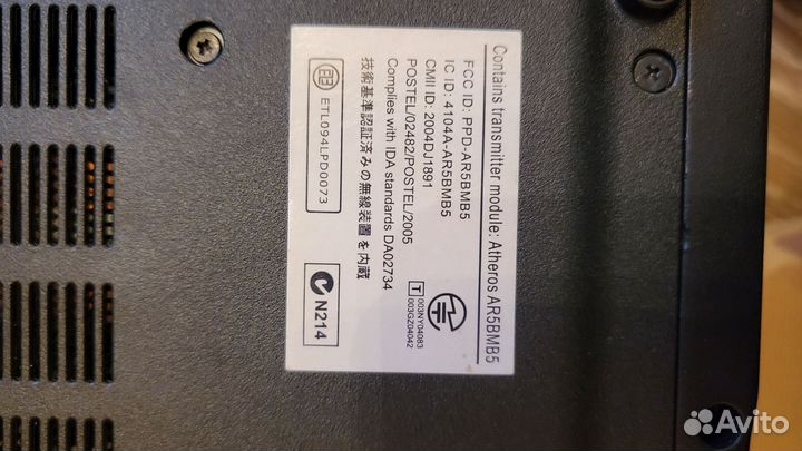 Ноутбук acer