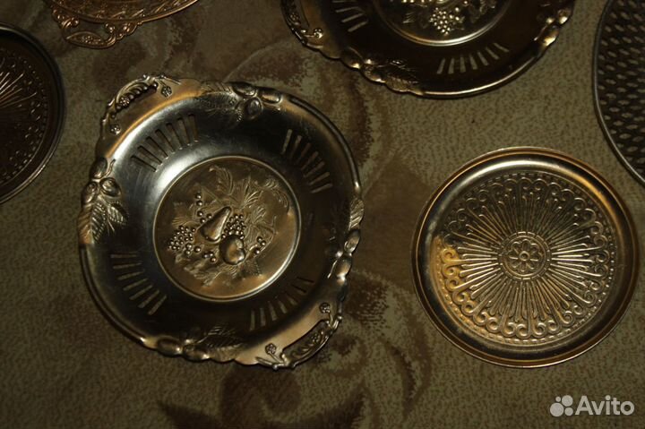 Вазы конфетницы аллюминий СССР