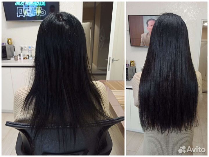 Ультразвуковое микронаращивание волос люкс класса