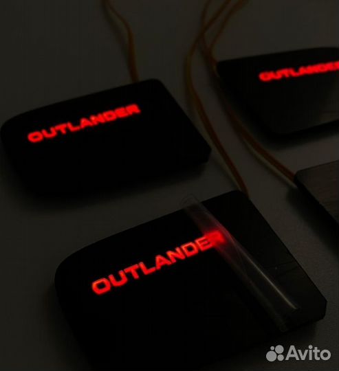 Led подсветка дверных ручек Mitsubishi Outlander