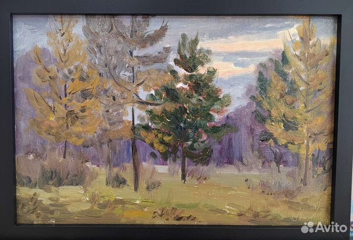 Картина этюд осени