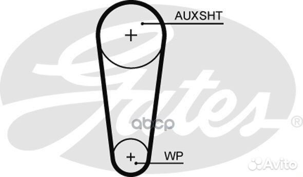 Ремень грм VAG 1.0/1.2 TSI (81x10) 5682XS Gates