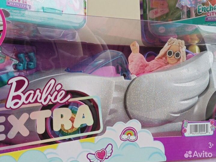 Barbie extra enchantimals оригинал машина барби