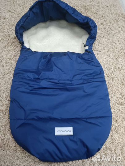 Зимний конверт в коляску