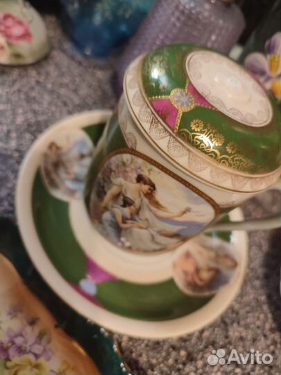 Старинный чайный бокал