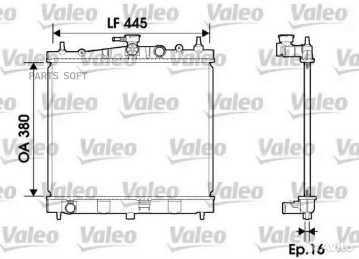 Valeo Радиатор