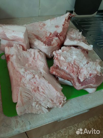 Сало домашнее свинное 5 кг