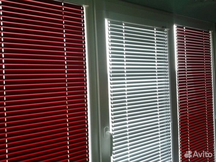 Рулонные и римские шторы, жалюзи