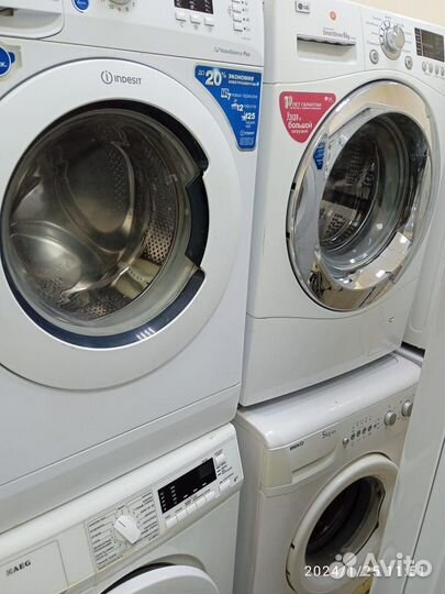 Стиральная машина бу lg, indesit и другие От6500