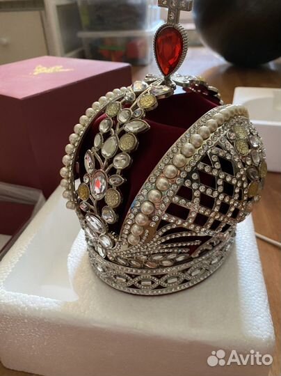 Набор «Корона. Александр II” три могеты в футляре