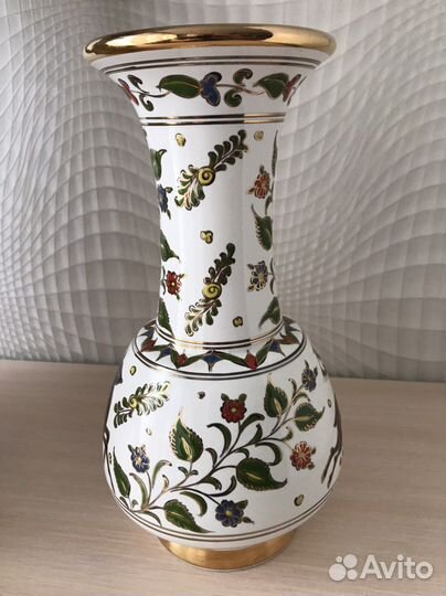 Ваза керамическая Греция ручная работа 32 см