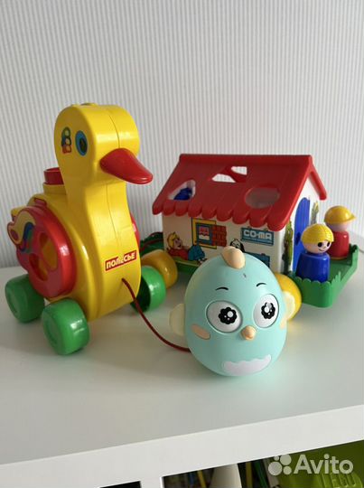 Сортеры, машинка пазл