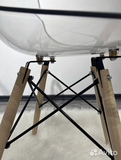 Стул прозрачный eames