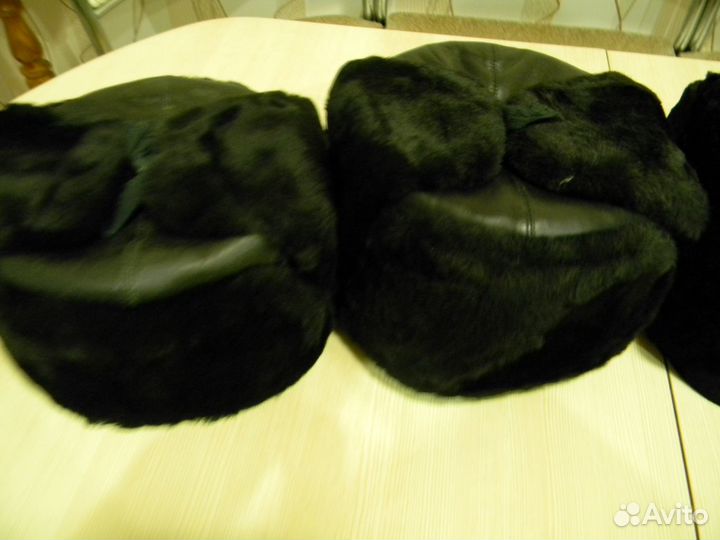 Шапка вмф кожаная