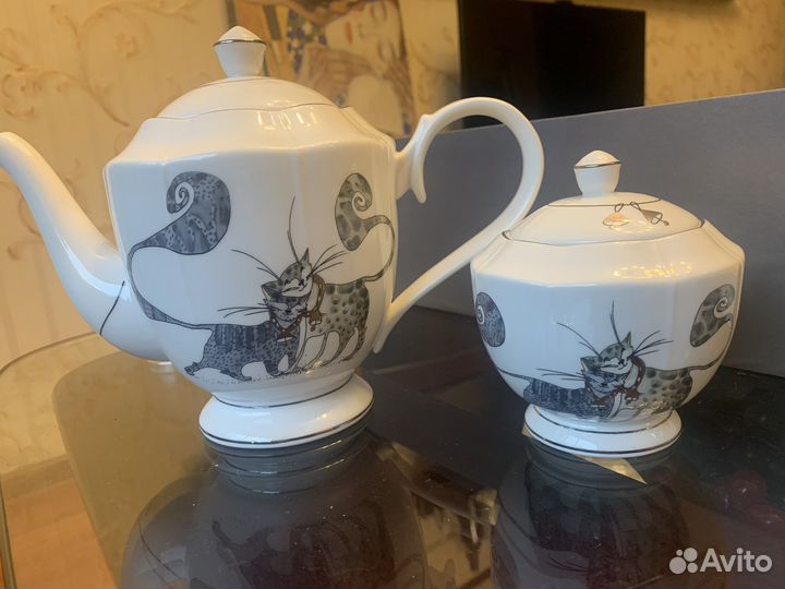 Чайный сервиз новый в коробке