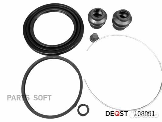 Deqst 108091 Ремкомплект тормозного суппорта перед