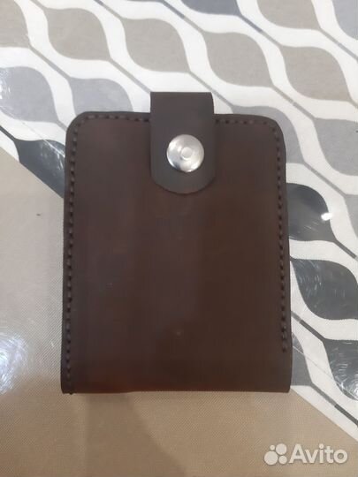 Бумажник мужской кожаный ручная работа