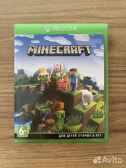 Minecraft xbox one диск