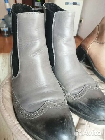 Ботинки женские 38 размера кожаные