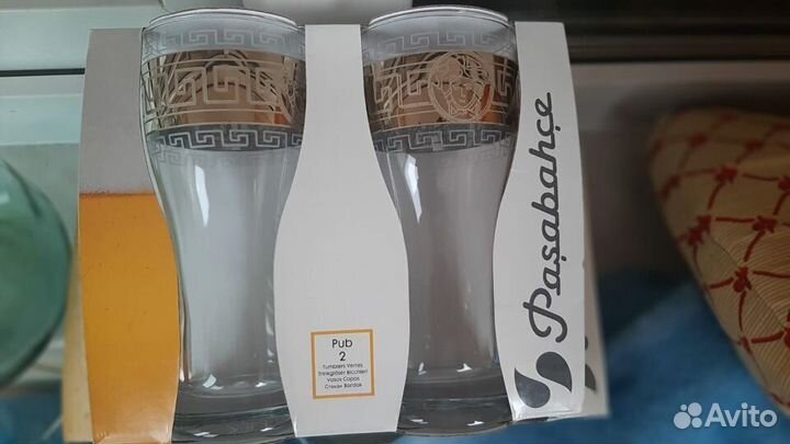 Стакан для пива Барокко, паб, 0,5л, 2шт