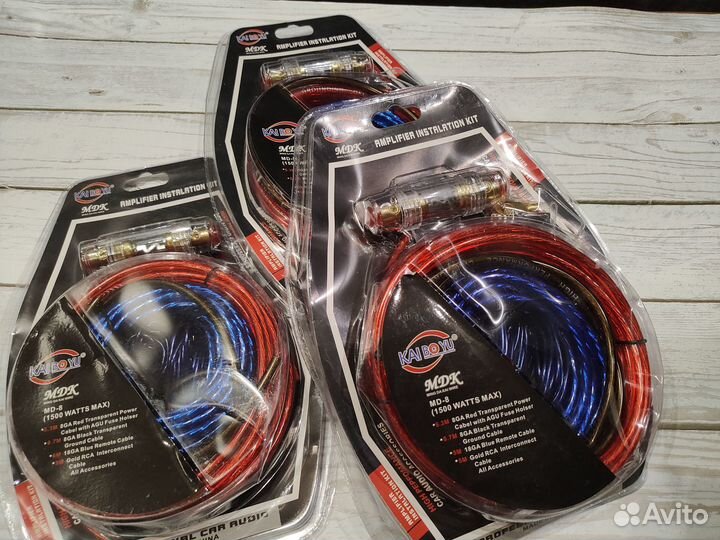 Полный Комплект проводов для Сабвуфера и Усилителя