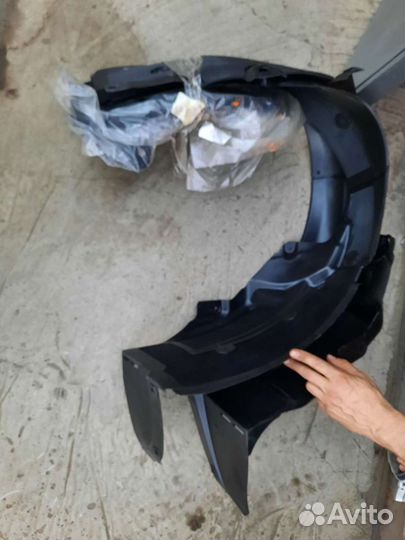 Подкрылки задние на hyundai solaris