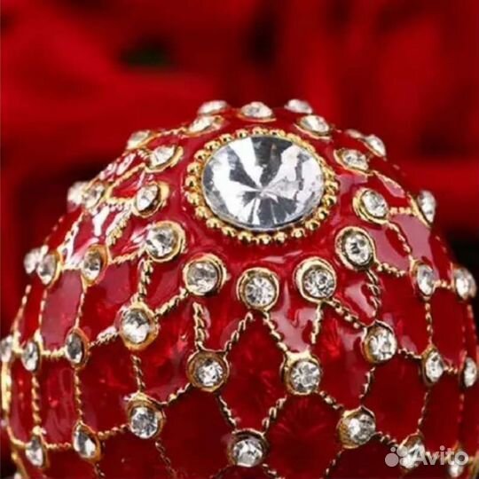 Шкатулка яйцо в стиле Фаберже Новая