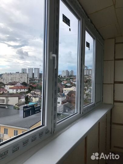 Остекление балконов под ключ